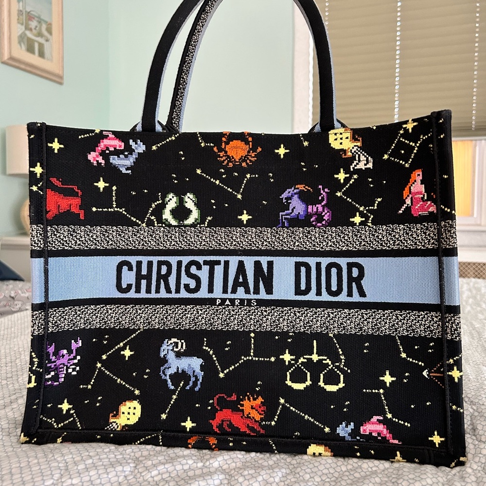 Dior Book Tote (Medium) Zodiac